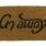 Come In/Go Away Doormat