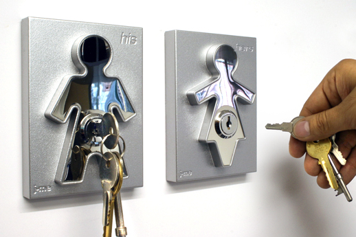 His & Hers Keyholders
