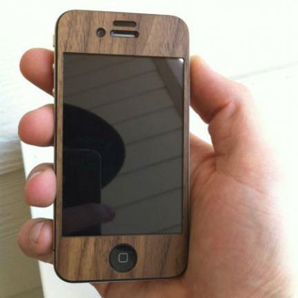 Karvt Wooden iPhone Skins