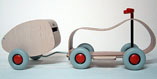 Max and Lorette Push Car and Trailer