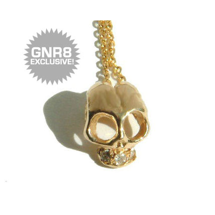 Murdered Skull Pendant