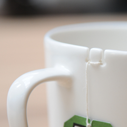 Tie Tea Cup