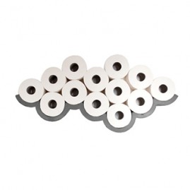 Cloud Concrete Toilet Paper Holder