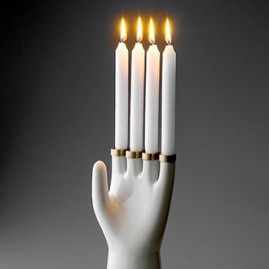 Hands Up Candleholder