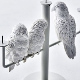 Parrot Candle Holder