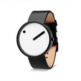 Picto Leather Watch