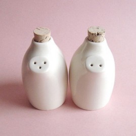 Vita Salt & Pepper Shakers